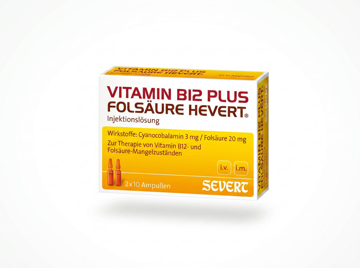 Hevert Vitamin B12 Plus Folic Acid